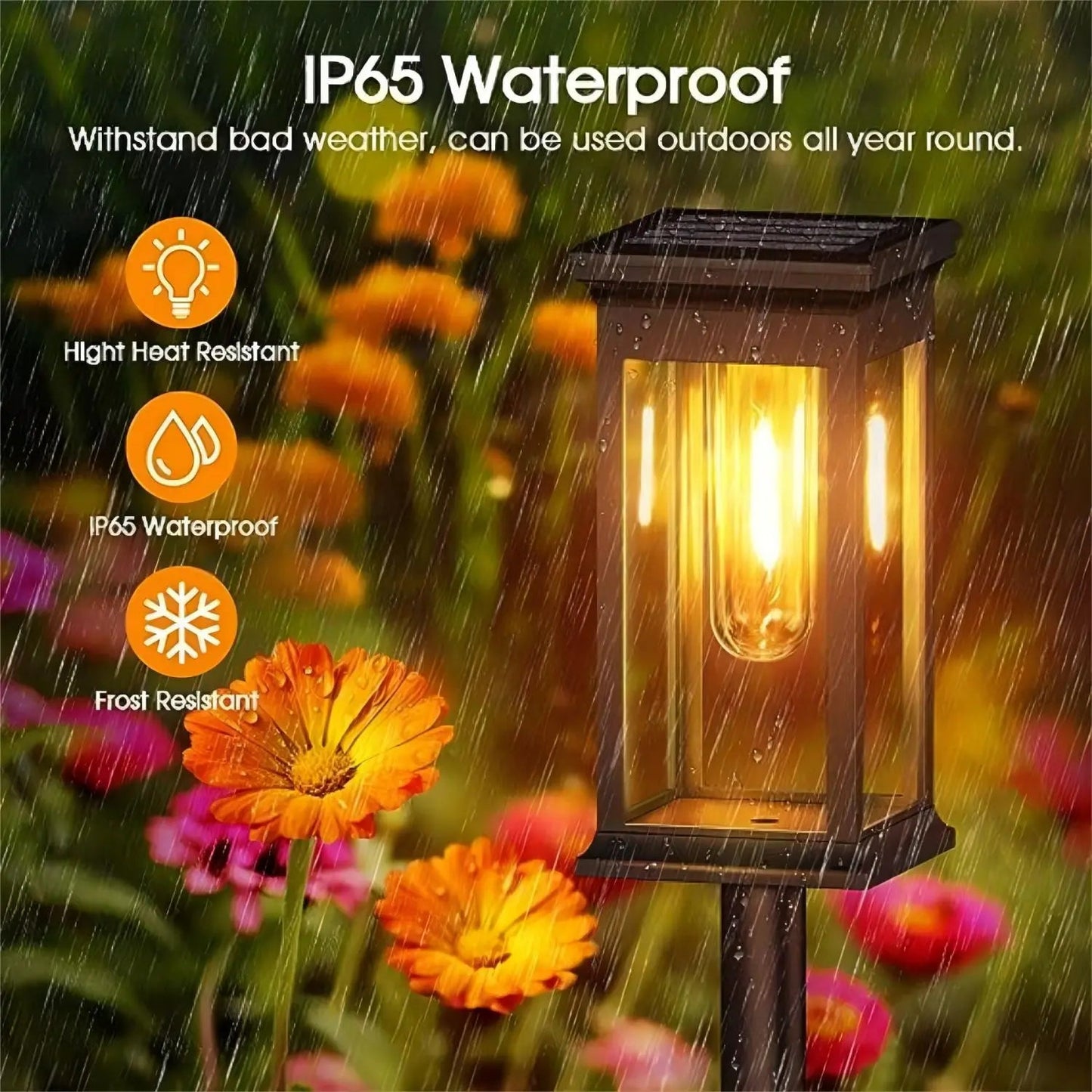 Durable Solar Pathway Lights Outdoor