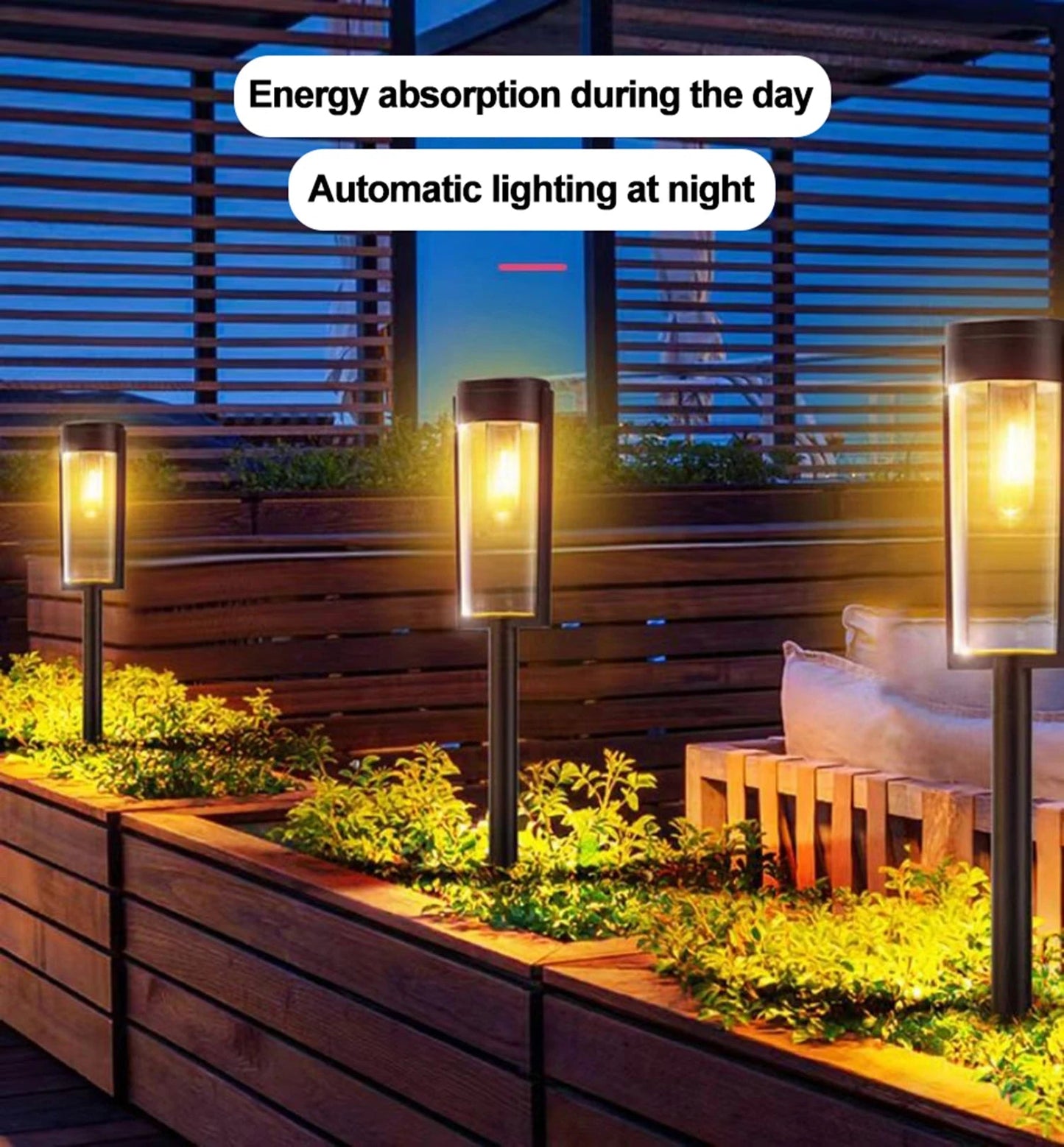 Durable Solar Pathway Lights Outdoor