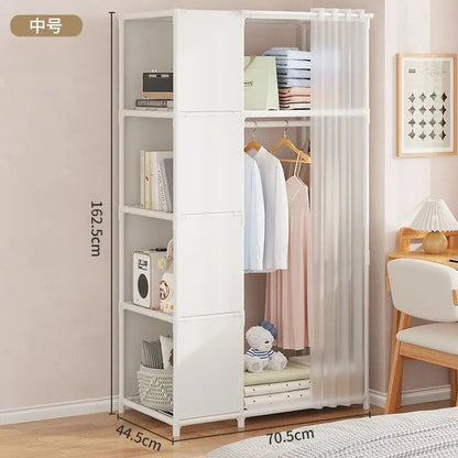 Dustproof Multi-Layer Folding Wardrobe