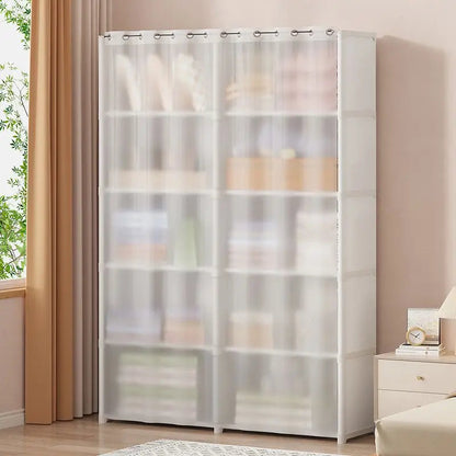 Dustproof Multi-Layer Folding Wardrobe