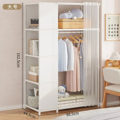 Dustproof Multi-Layer Folding Wardrobe