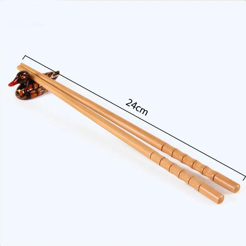 Eco-Friendly Bamboo Chopsticks, 24cm