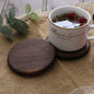 Eco-Friendly Wooden Coaster Set 8.8cm