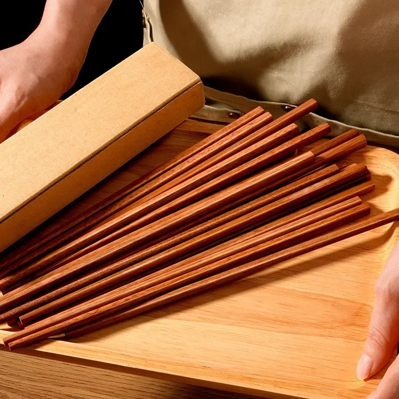 Eco-Friendly Wooden Reusable Chopsticks