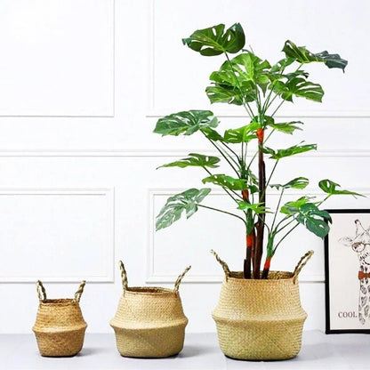 Edith - Foldable Woven Bamboo Basket