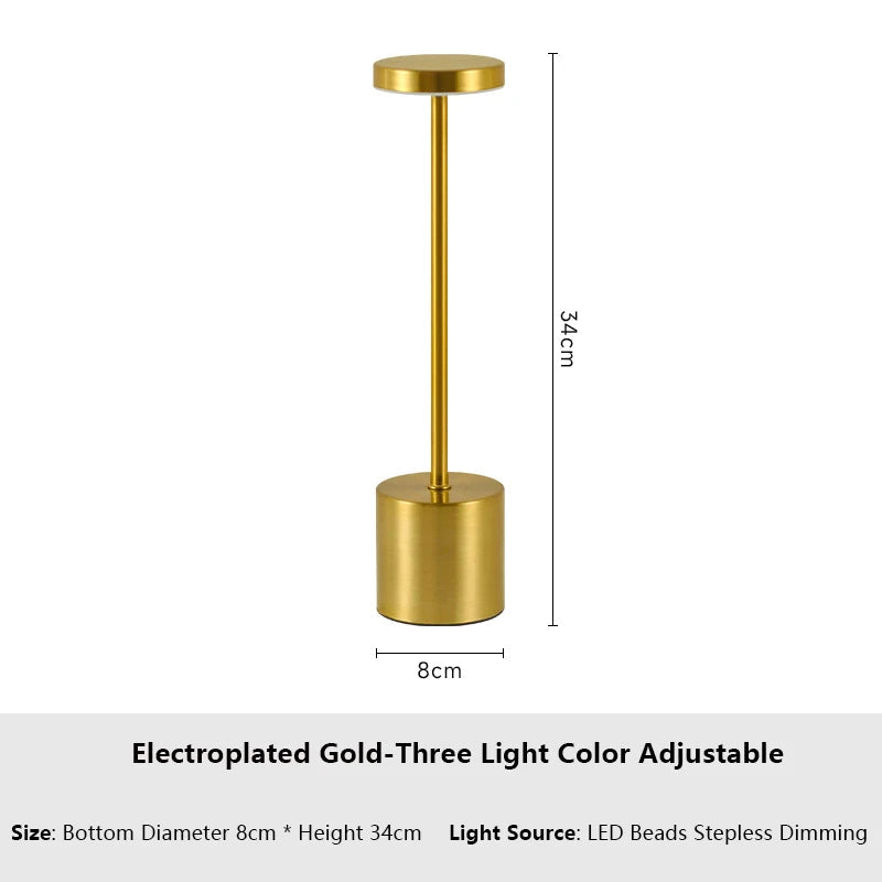 EeeToo Rechargeable Dimmable LED Lamp