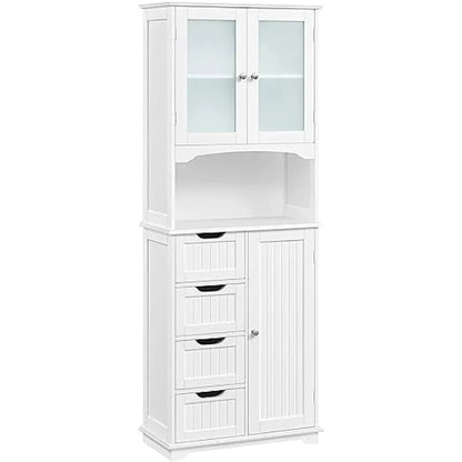 Elegant 65.5" Tall Storage Cabinet