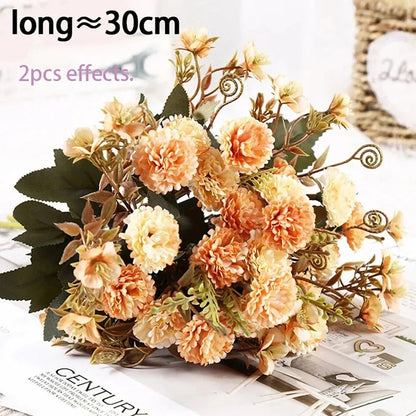 Elegant Artificial Rose Bouquet Decoration