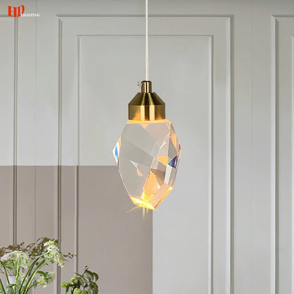 Elegant Crystal Pendant Light Fixture