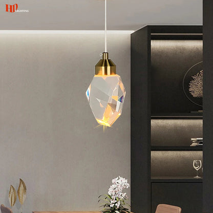 Elegant Crystal Pendant Light Fixture