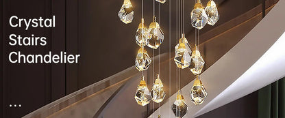 Elegant Crystal Pendant Light Fixture