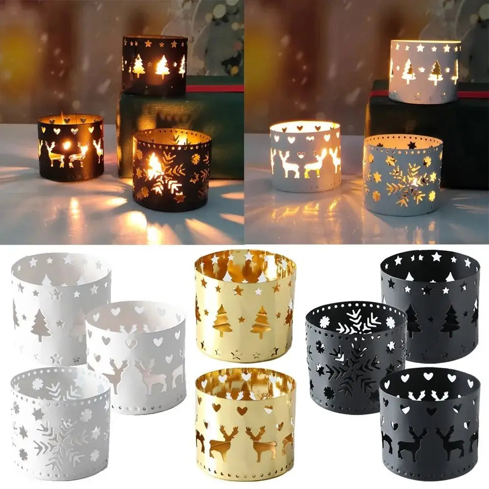 Elegant Iron Candle Holder Decor