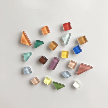 Elegant Irregular Glass Magnetic Magnets