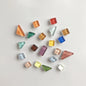 Elegant Irregular Glass Magnetic Magnets