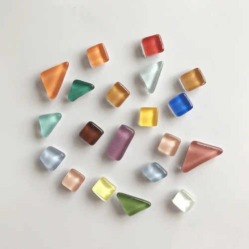 Elegant Irregular Glass Magnetic Magnets