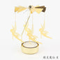 Elegant Metal Rotating Candle Holder