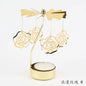 Elegant Metal Rotating Candle Holder