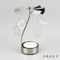 Elegant Metal Rotating Candle Holder