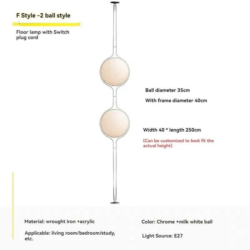 Elegant Nordic Floor Lamp for Living Room