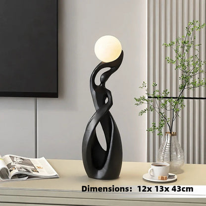 Elegant Resin LED Floor Lamp