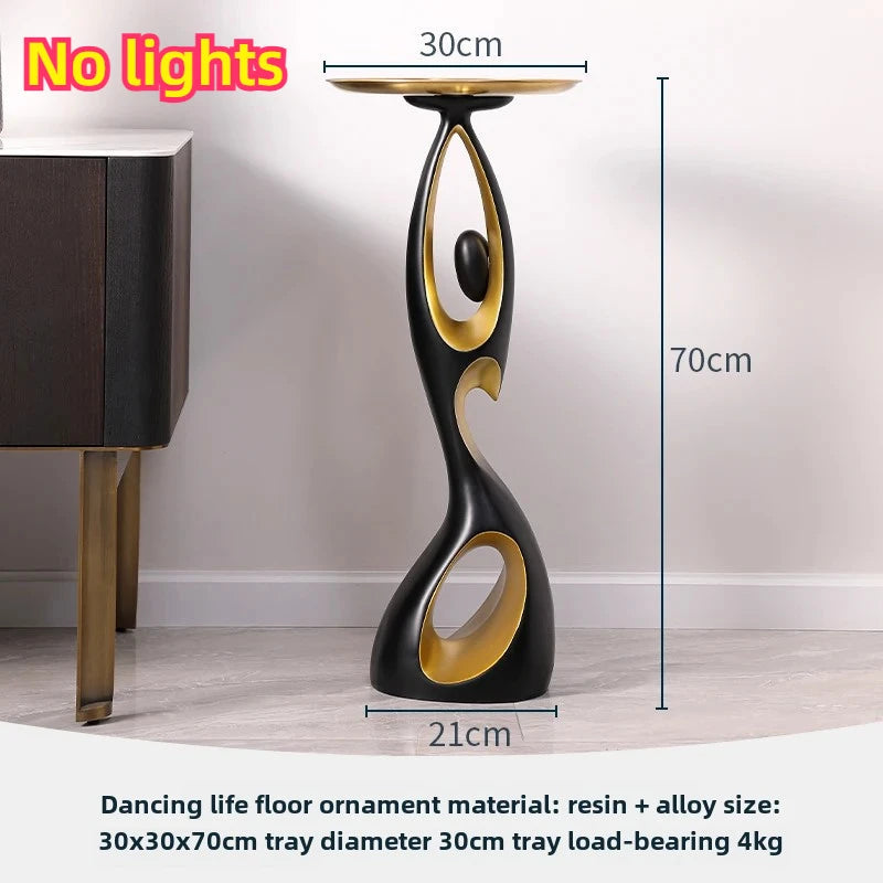 Elegant Resin LED Floor Lamp