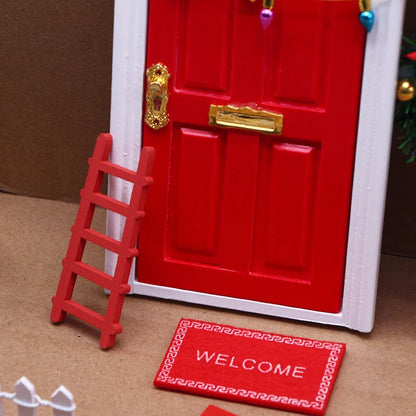 Enchanted Elf Door Holiday Decor