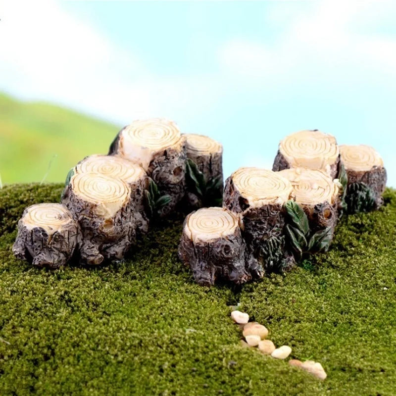 Enchanting Resin Tree Stump Bridge