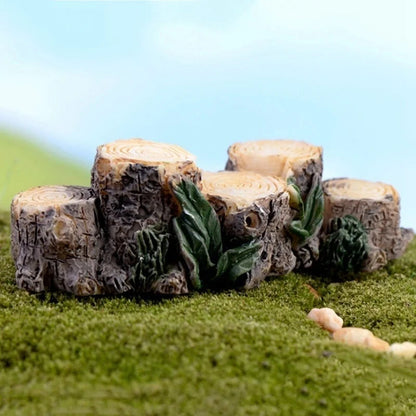 Enchanting Resin Tree Stump Bridge