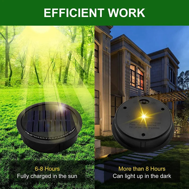 Energy-Efficient Solar Lantern Replacement Top