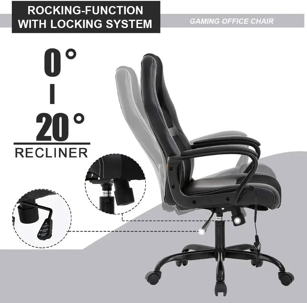 Ergonomic Massage Gaming Office Chair