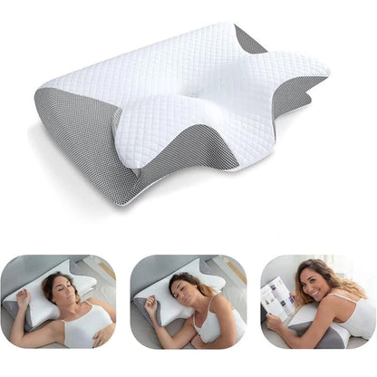 Ergonomic Memory Foam Cervical Pillow