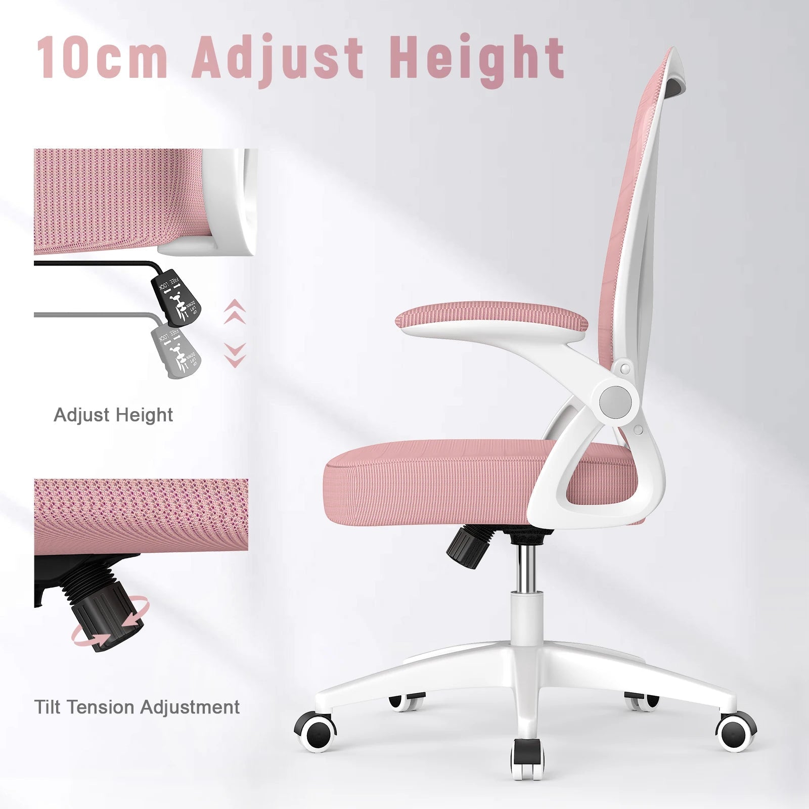 Ergonomic Mesh Office Chair with Lumbar Support