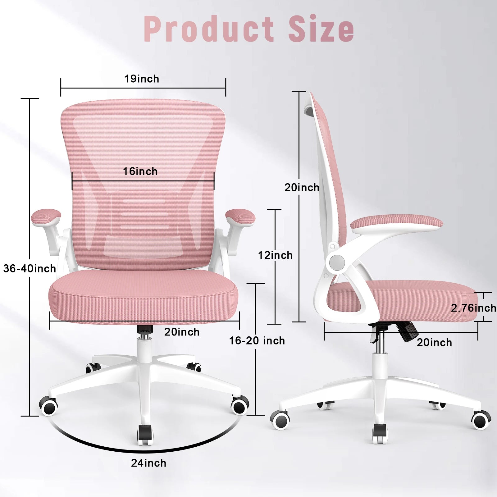 Ergonomic Mesh Office Chair with Lumbar Support