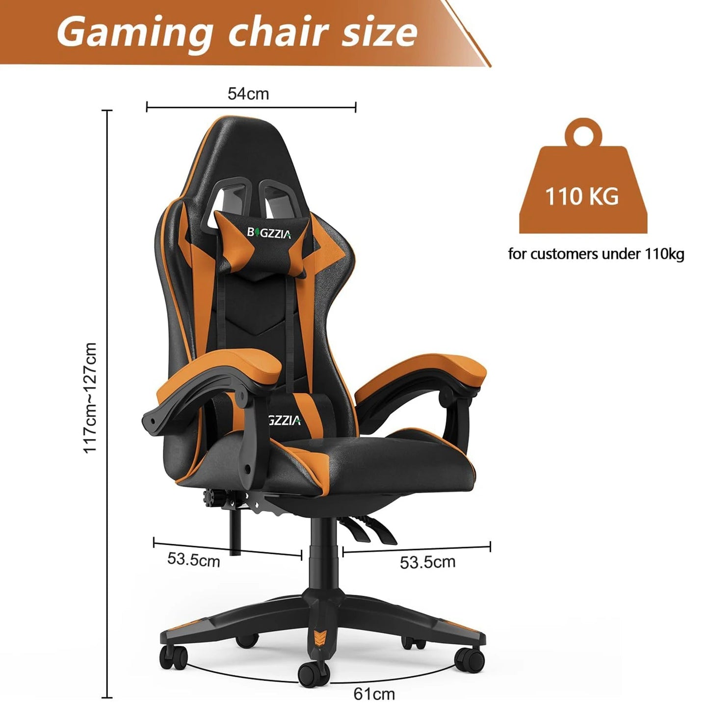 Ergonomic PU Leather Gaming Chair