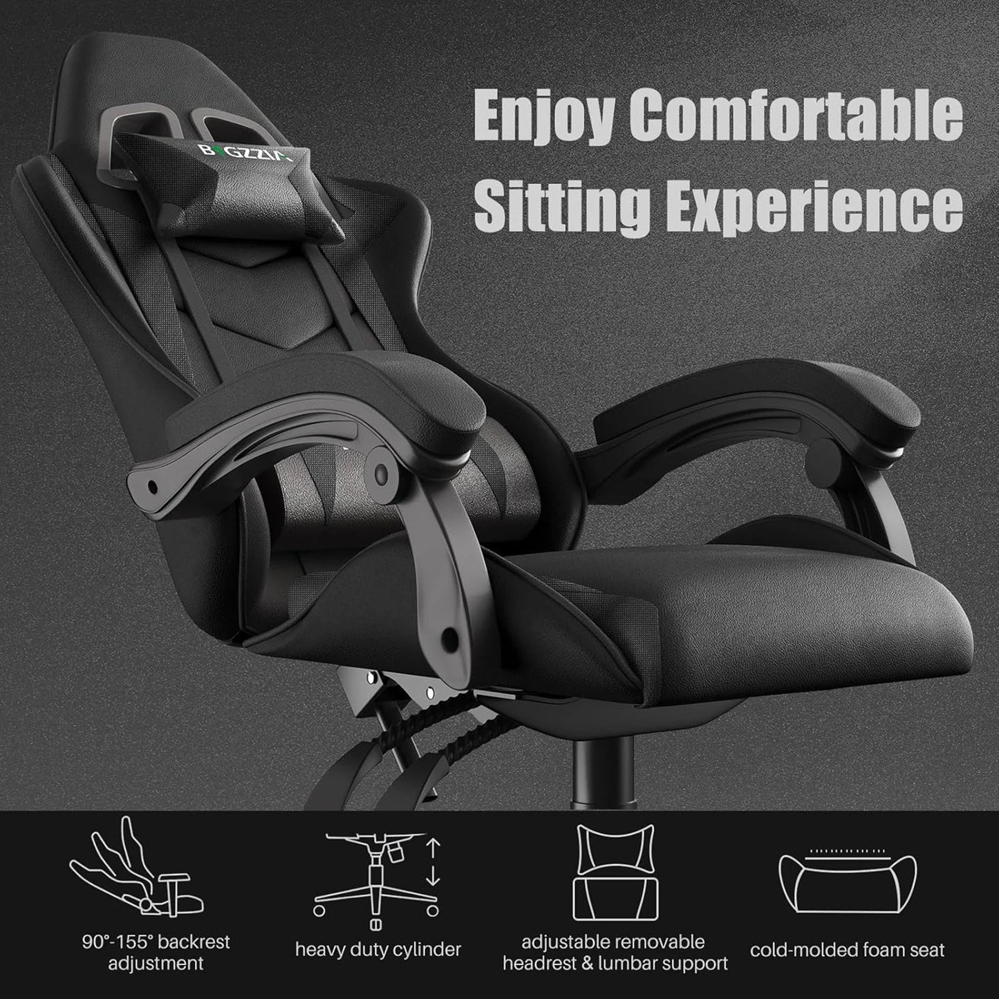 Ergonomic PU Leather Gaming Chair