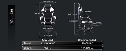 Ergonomic PU Leather Gaming Chair