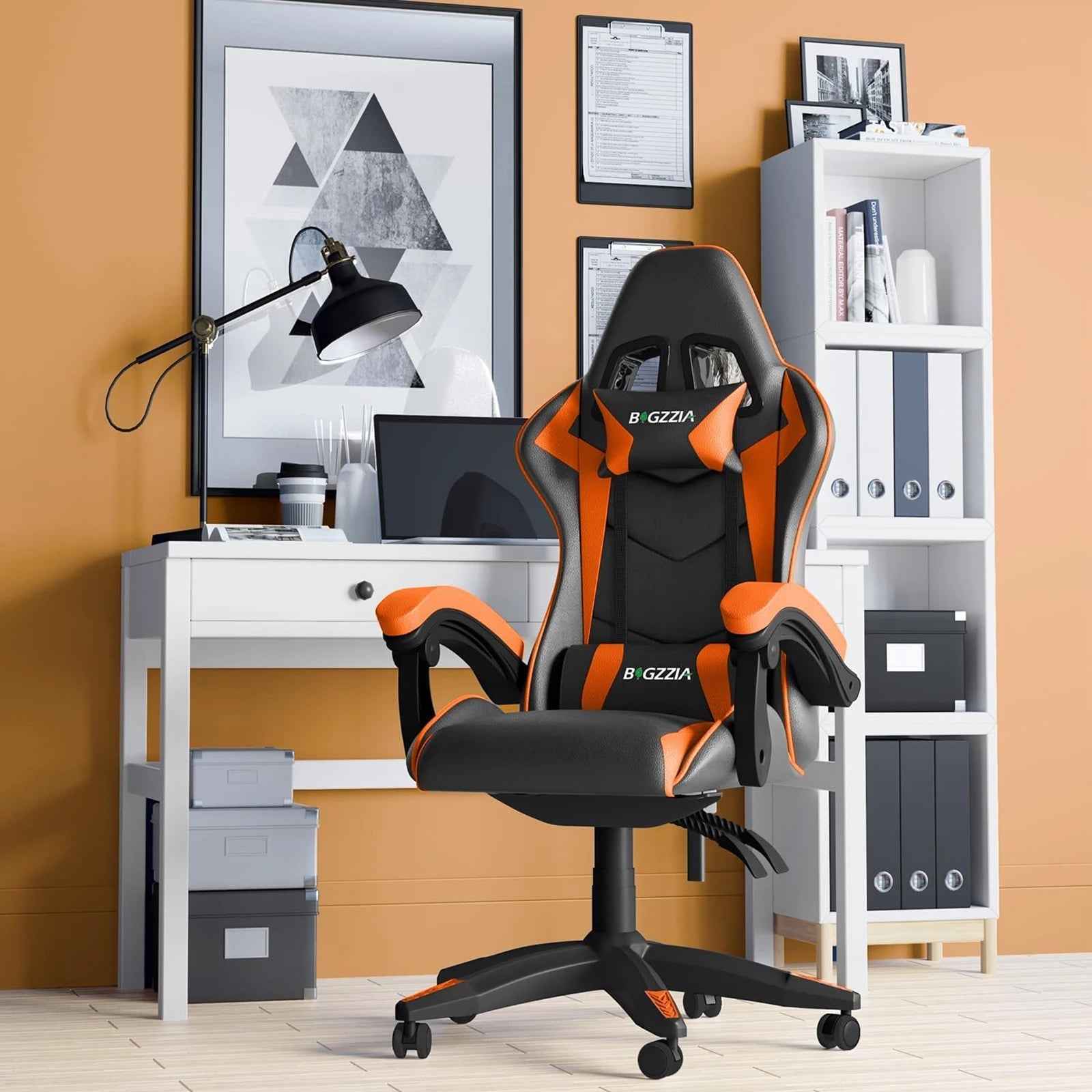 Ergonomic PU Leather Gaming Chair