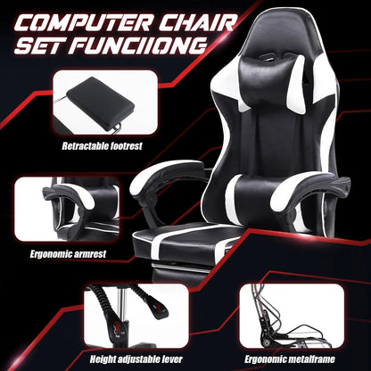 Ergonomic PU Leather Gaming Chair