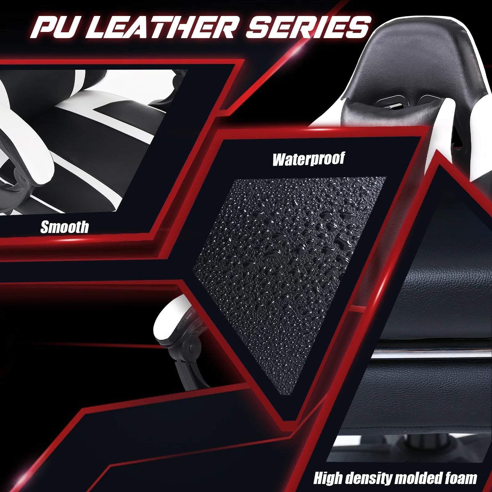 Ergonomic PU Leather Gaming Chair