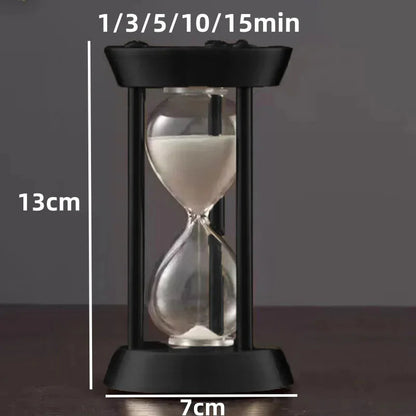 European Retro Glass Hourglass Timer