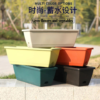 Extra Large Rectangular Flower Pot