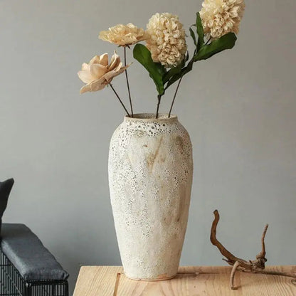 Farmhouse Ceramic Vase for Home