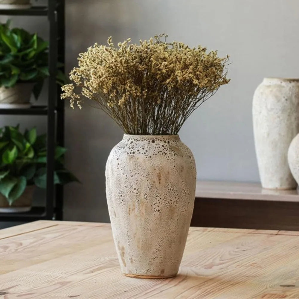 Farmhouse Ceramic Vase for Home