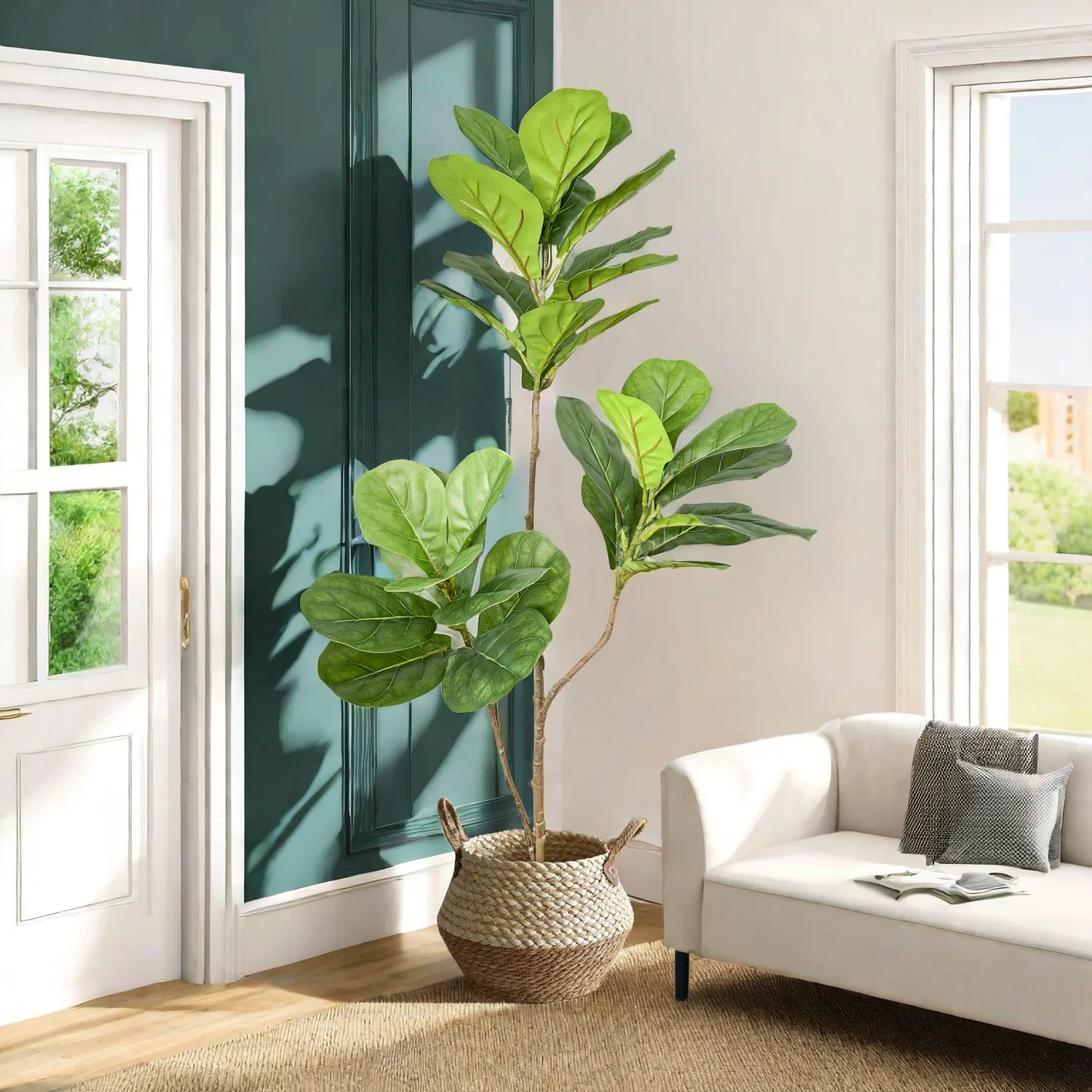 Faux Ficus Tree - 70/135cm