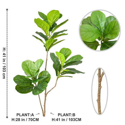 Faux Ficus Tree - 70/135cm