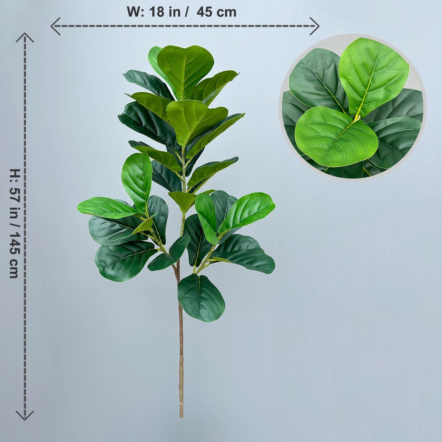 Faux Ficus Tree - 70/135cm