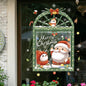 Festive Cartoon Window Stickers Set