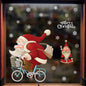 Festive Cartoon Window Stickers Set