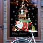 Festive Cartoon Window Stickers Set