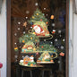 Festive Cartoon Window Stickers Set